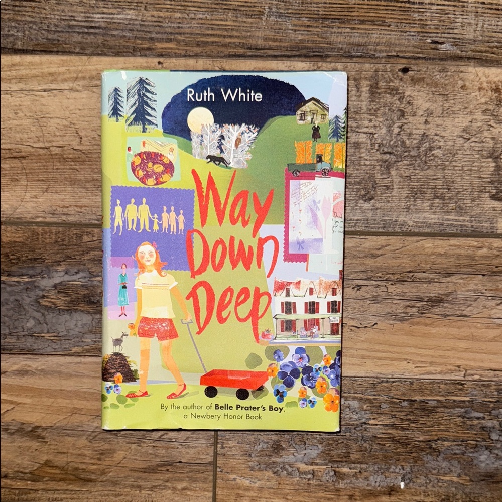 Way Down Deep by Ruth‎ White - Colorful Book Cover